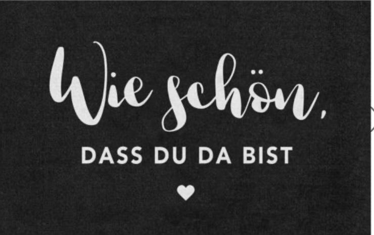 Wie schön, dass du da bist (fm-008 VE = 1 Stk.) - 1
