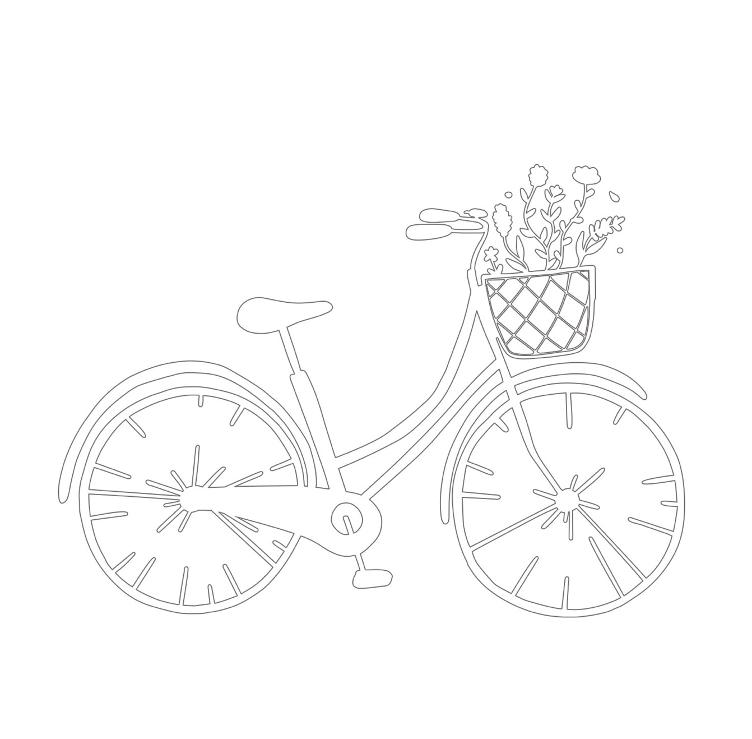 Blumenfahrrad ( VE = 1 Stk.) - 2